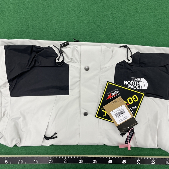 The North Face Black and White Raincoat - Picture 4 of 4